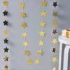 4M star shaped garland banner (Pink & Purple) - Image 3