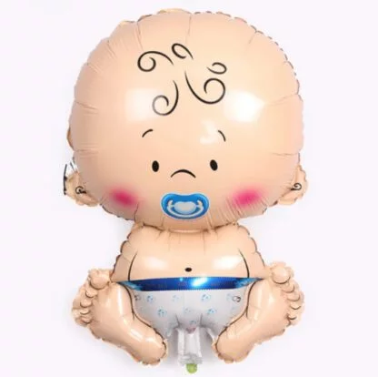 Baby Boy Shaped Foil Balloon (Blue)
