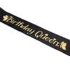 Birthday Queen Sash (Black)