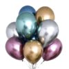 20pcs Chrome Latex Balloon (Mix colors)
