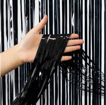 Foil Curtain - Black