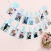 Happy Birthday Photo Frame Banner (Blue) - Image 3