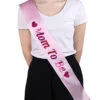 Mom to Be Sash (Pink)