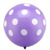 20pcs Polka Dot Latex Balloon (Purple)