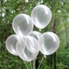20 pcs Clear Transparent Latex Balloon - Image 2