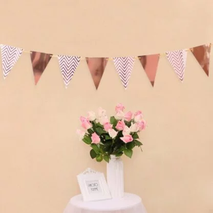 Triangle Party Banner (Rose Gold)