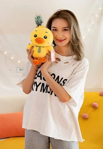 25cm mini cute Duck Duck Plush Toy - Image 2