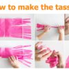 20pcs/set Mixed DIY Tissue Paper Tassel Garland - Image 2