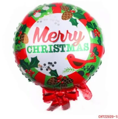 Christmas Round Shaped Foil Balloon