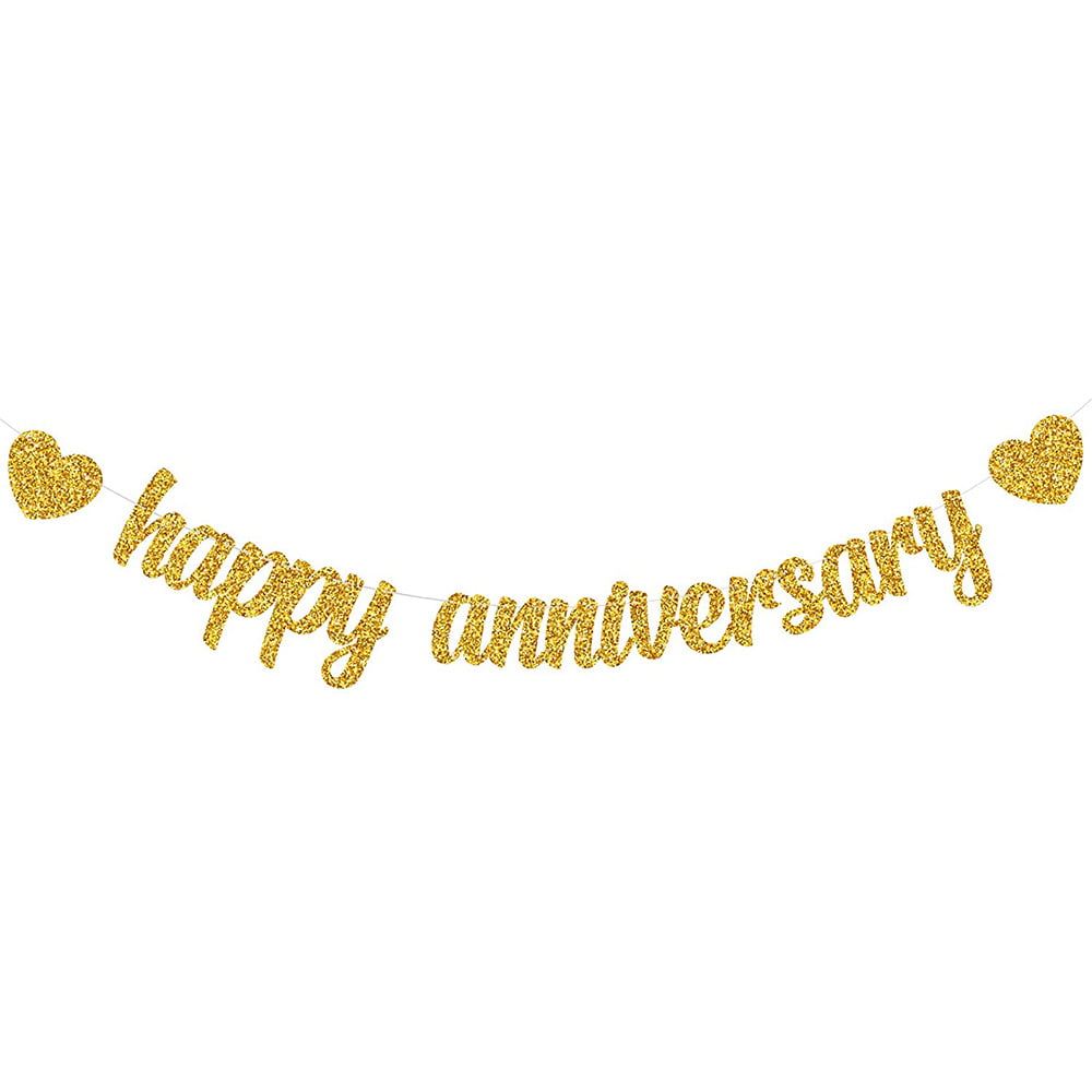 Happy Anniversary Banner - Party.my - Malaysia Online Party Pack Shop