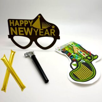 New Year Paper Glasses Party Pack (Opp Bag)
