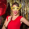44pcs Happy Birthday Photo Booth Props (Black) - Image 5