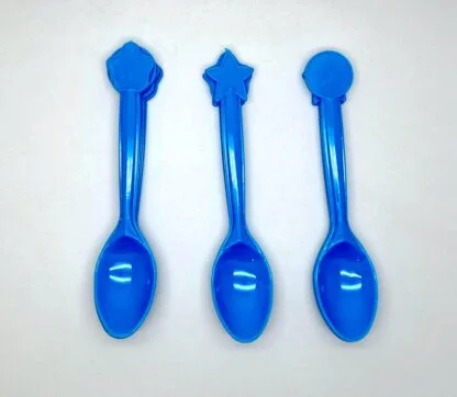 Blue Color Spoons (20pcs)