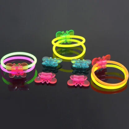 2pcs Glow stick connector accessories (Butterfly) - Image 3