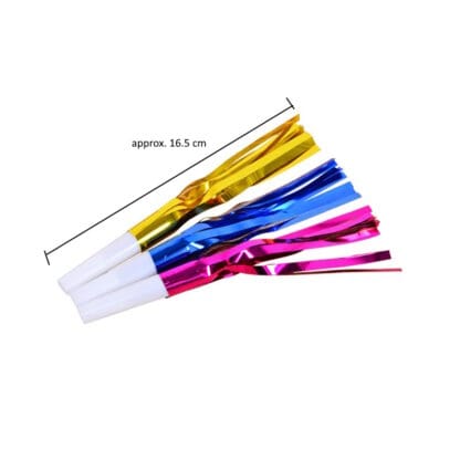 Colorful Foil Fringe Blow Out (Pack of 6) - Image 3