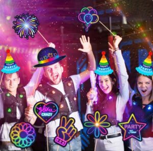 25pcs Glow Party Photo Booth Props - Party.my - Malaysia Online Party ...