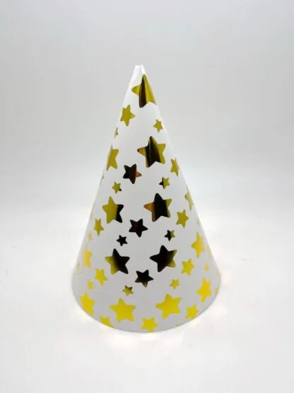 20cm Star Cone Party Hat (Pack of 10)