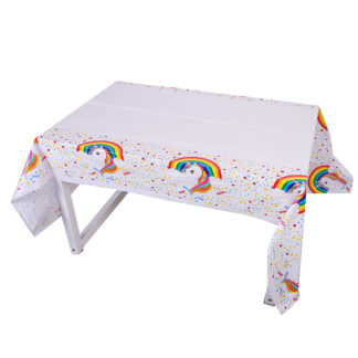 Large Unicorn Tablecloth (White)