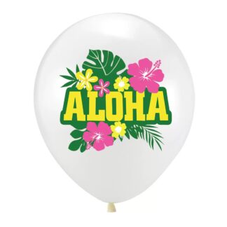 20 pcs Hawaiin Themed Latex Balloon (Aloha)