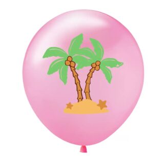20 pcs Hawaiin Themed Latex Balloon (Coconut Tree)