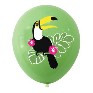 20 pcs Hawaiin Themed Latex Balloon (Toucan)