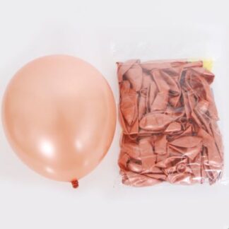20pcs Latex Balloon (Rose Gold)